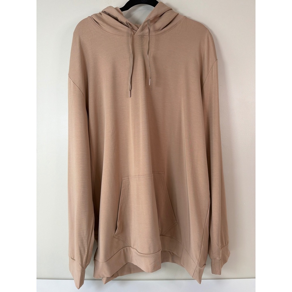 Cozy Earth Hoodie Mens 3XL Bamboo Viscose Pullover Pocket Comfort